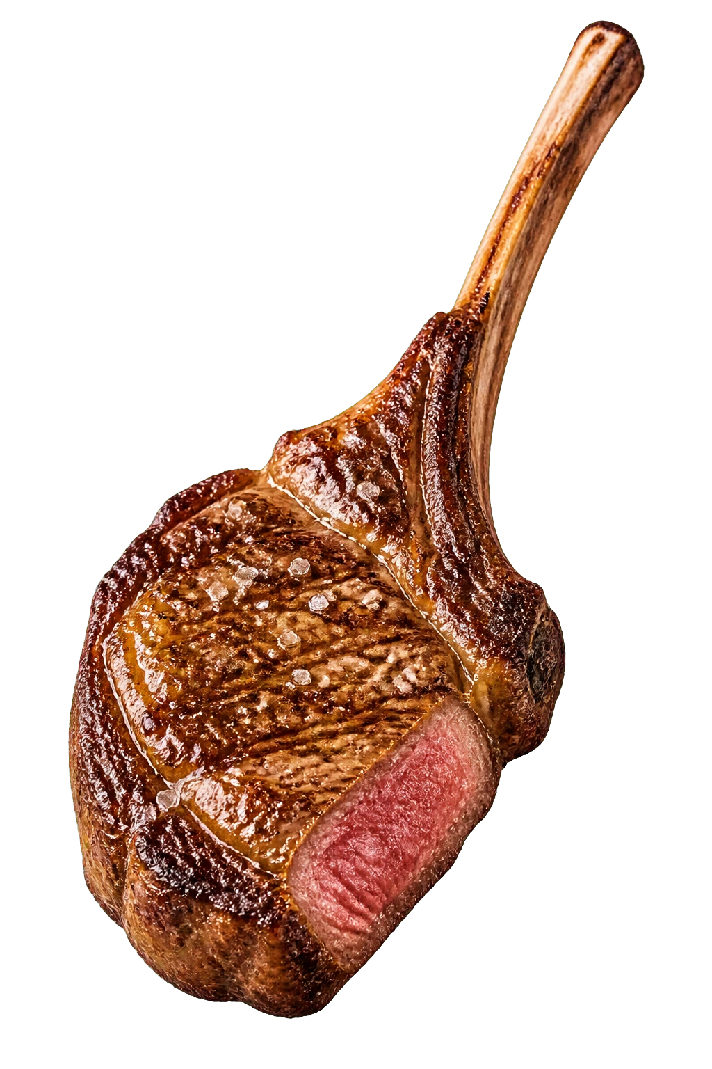 Corte tomahawk a la parrilla
