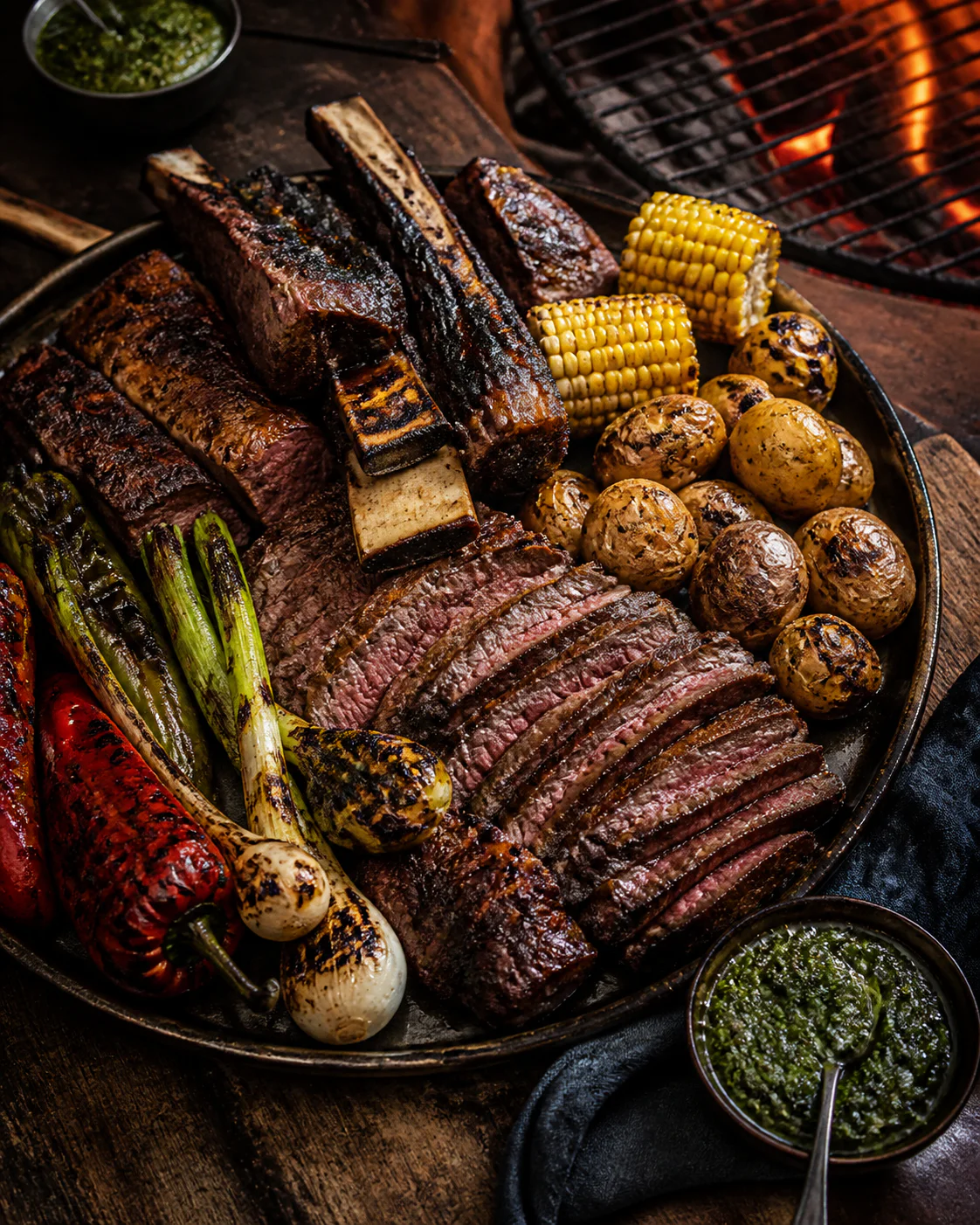 Parrillada de res para compartir